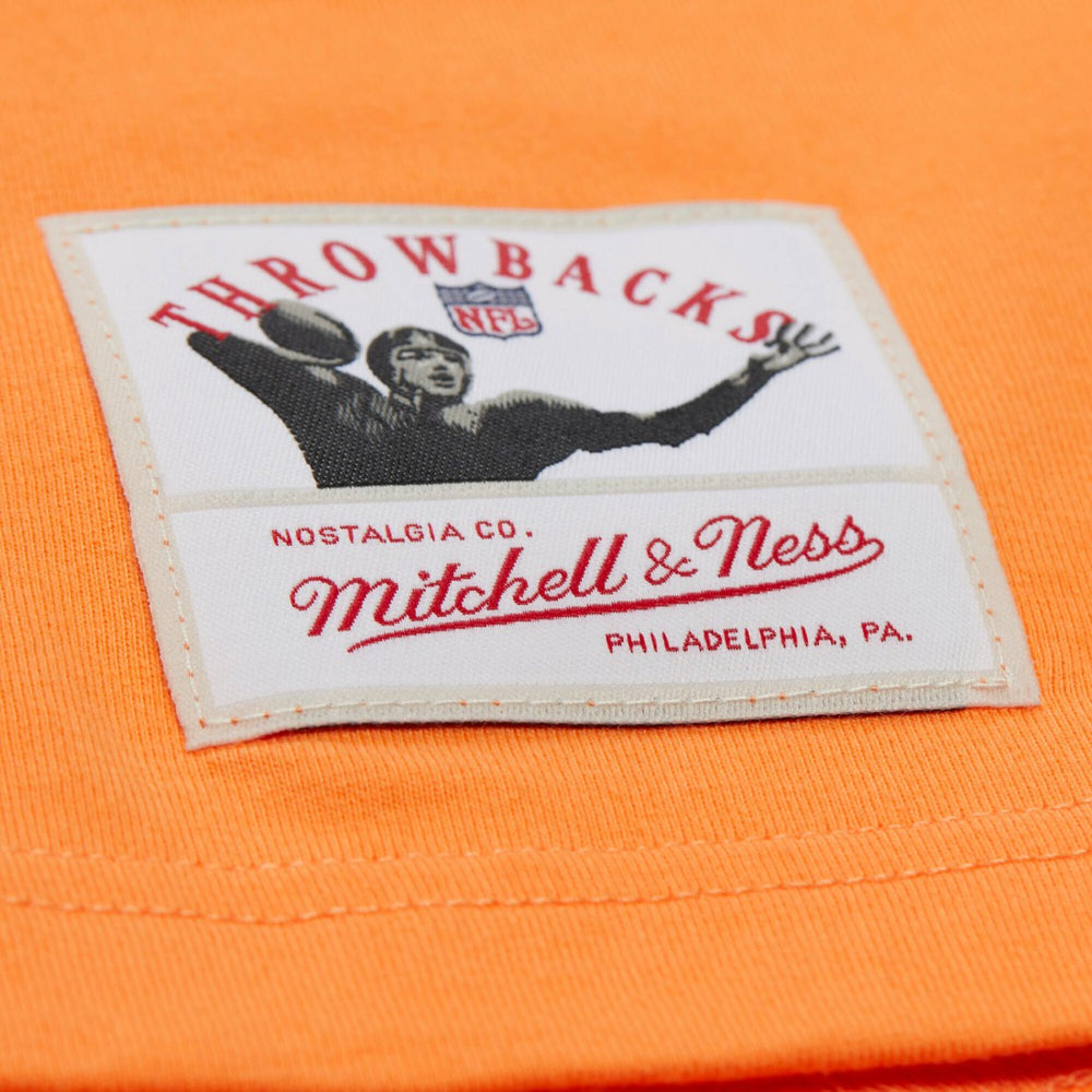 Tampa Bay Buccaneers Mitchell & Ness Throw It Back Premium Vintage Logo T-Shirt