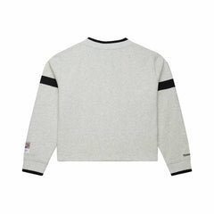Tampa Bay Buccaneers Mitchell & Ness Women's Cropped V-Neck Sweatshirt