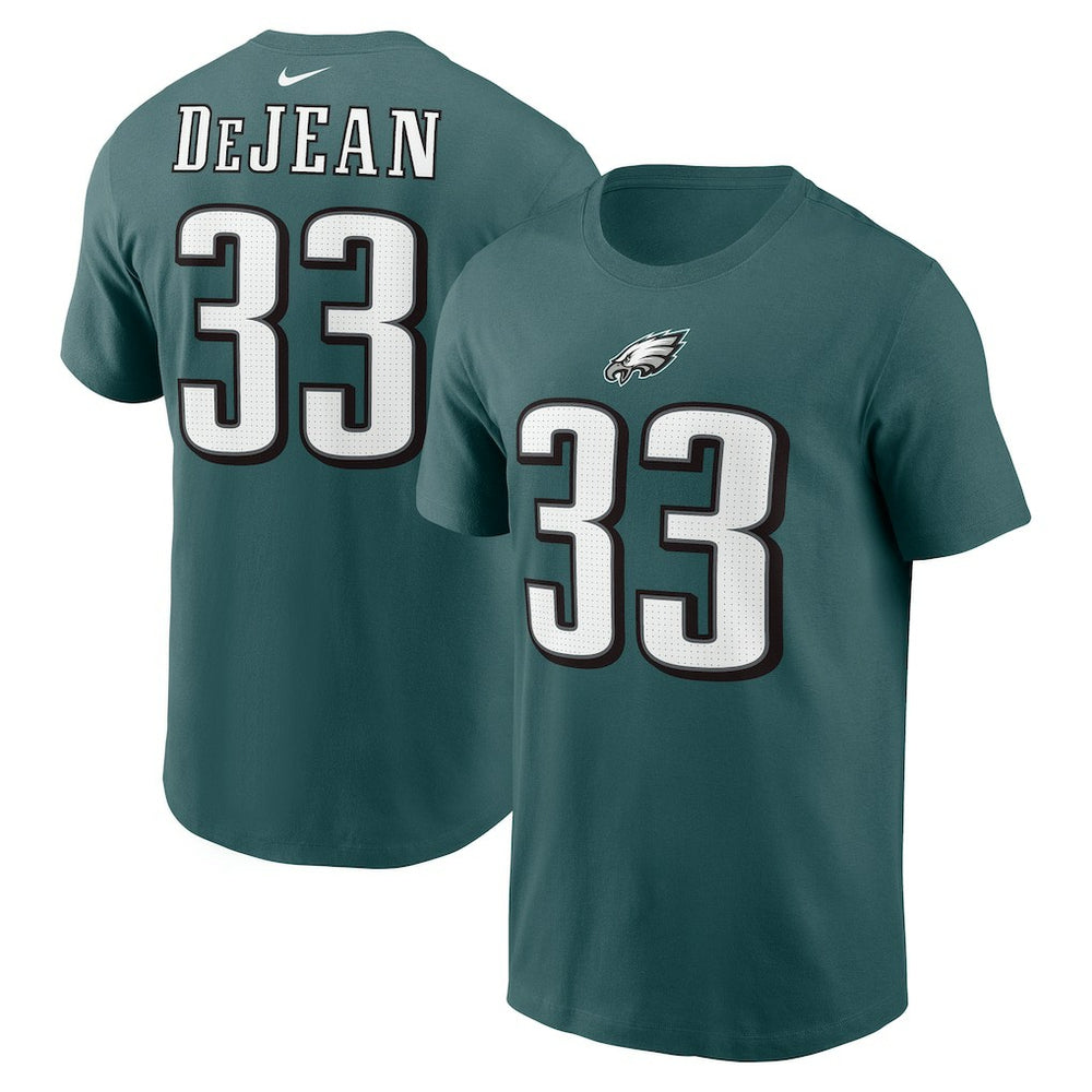 Philadelphia Eagles Nike Cooper DeJean  Player Name & Number T-Shirt