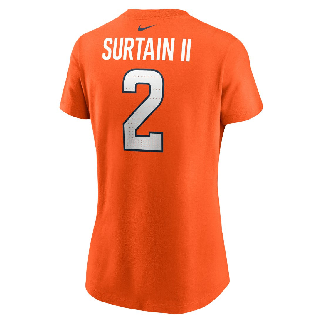 Denver Broncos Nike Patrick Surtain II  Women's Player Name & Number T-Shirt