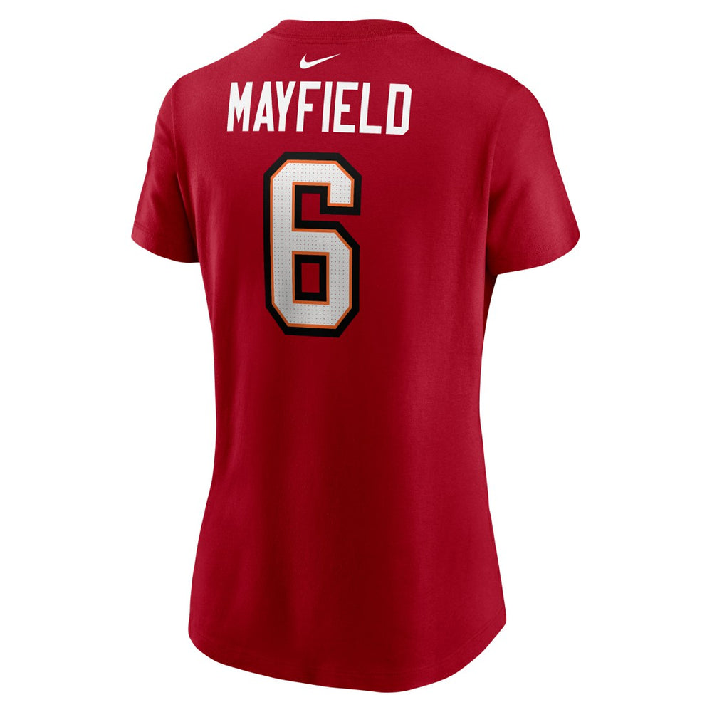 Tampa Bay Buccaneers Nike Baker Mayfield  Women's Player Name & Number T-Shirt