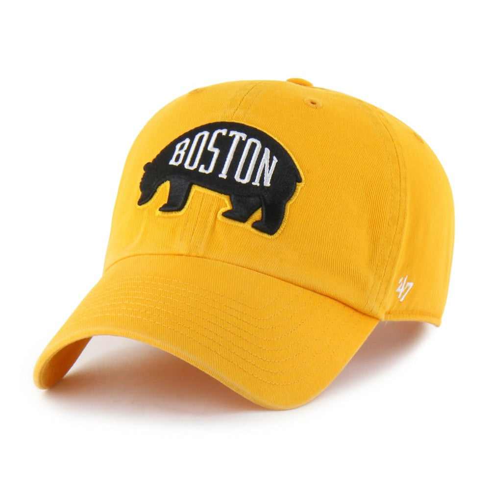 Boston Bruins '47 Core Logo Clean Up Adjustable Hat Sale