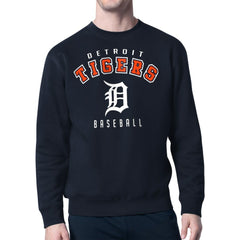 Detroit Tigers Starter Team Logo Fleece Pullover Sweatshirt | MLB Outlet
