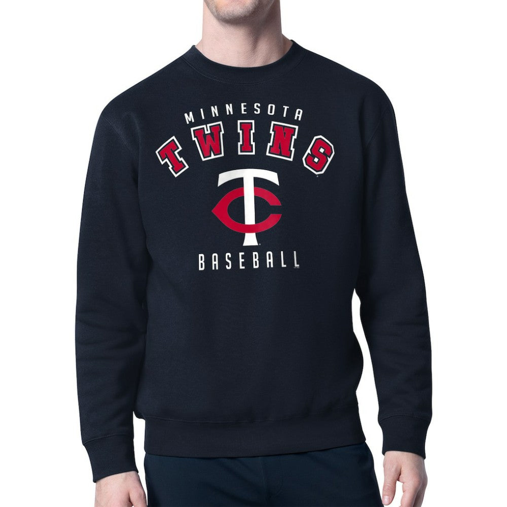 Minnesota Twins Starter Team Logo Fleece Pullover Sweatshirt | MLB Discount