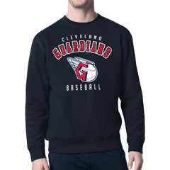 Cleveland Guardians Starter Team Logo Fleece Pullover Sweatshirt | MLB Shop