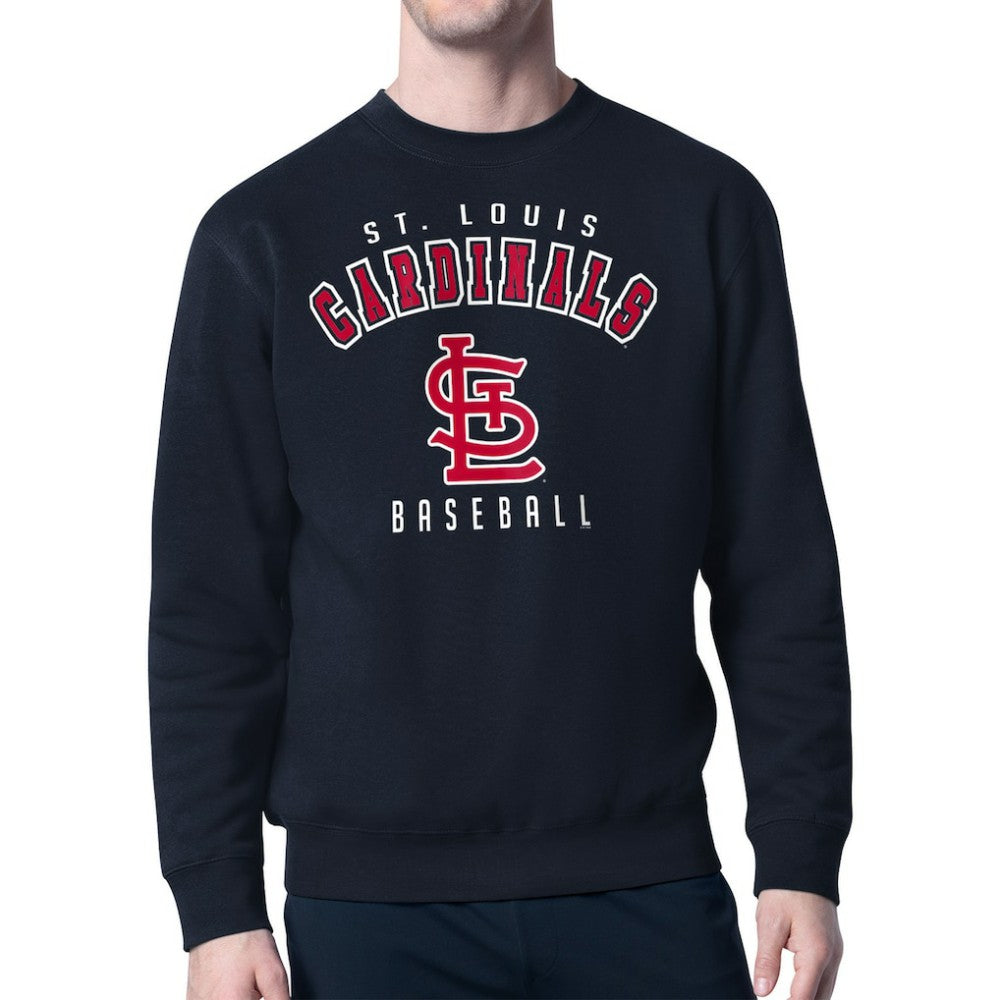 St. Louis Cardinals Starter Team Logo Fleece Pullover Sweatshirt | MLB US