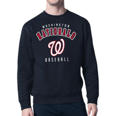 Washington Nationals Starter Team Logo Fleece Pullover Sweatshirt | MLB Near me