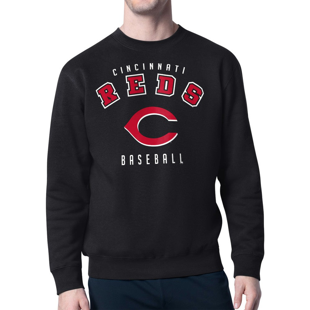 Cincinnati Reds Starter Team Logo Fleece Pullover Sweatshirt | MLB Shop