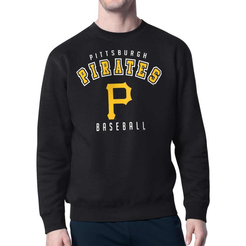 Pittsburgh Pirates Starter Team Logo Fleece Pullover Sweatshirt | MLB Discount