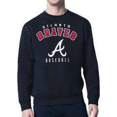 Atlanta Braves Starter Team Logo Fleece Pullover Sweatshirt | MLB US