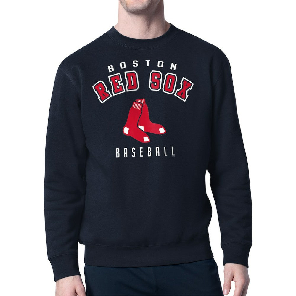 Boston Red Sox Starter Team Logo Fleece Pullover Sweatshirt | MLB Near me