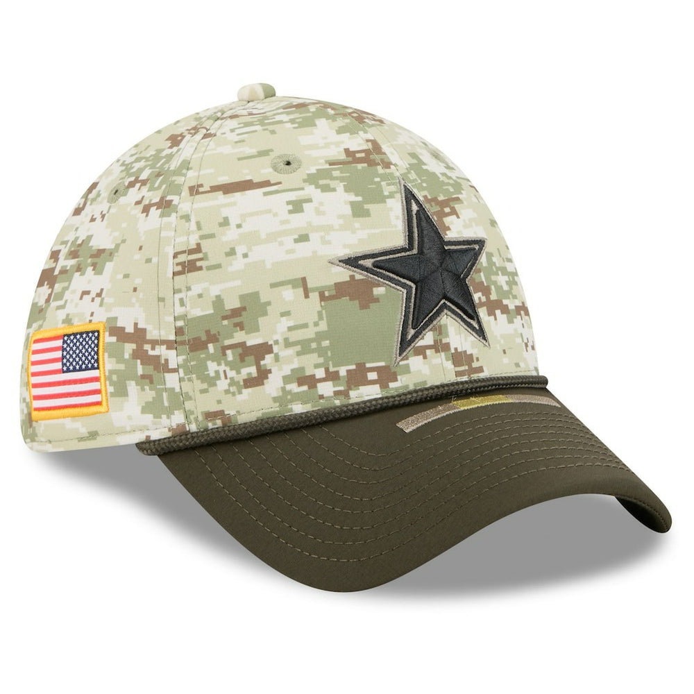 Dallas Cowboys New Era 2025 Salute to Service 39THIRTY Flex Hat