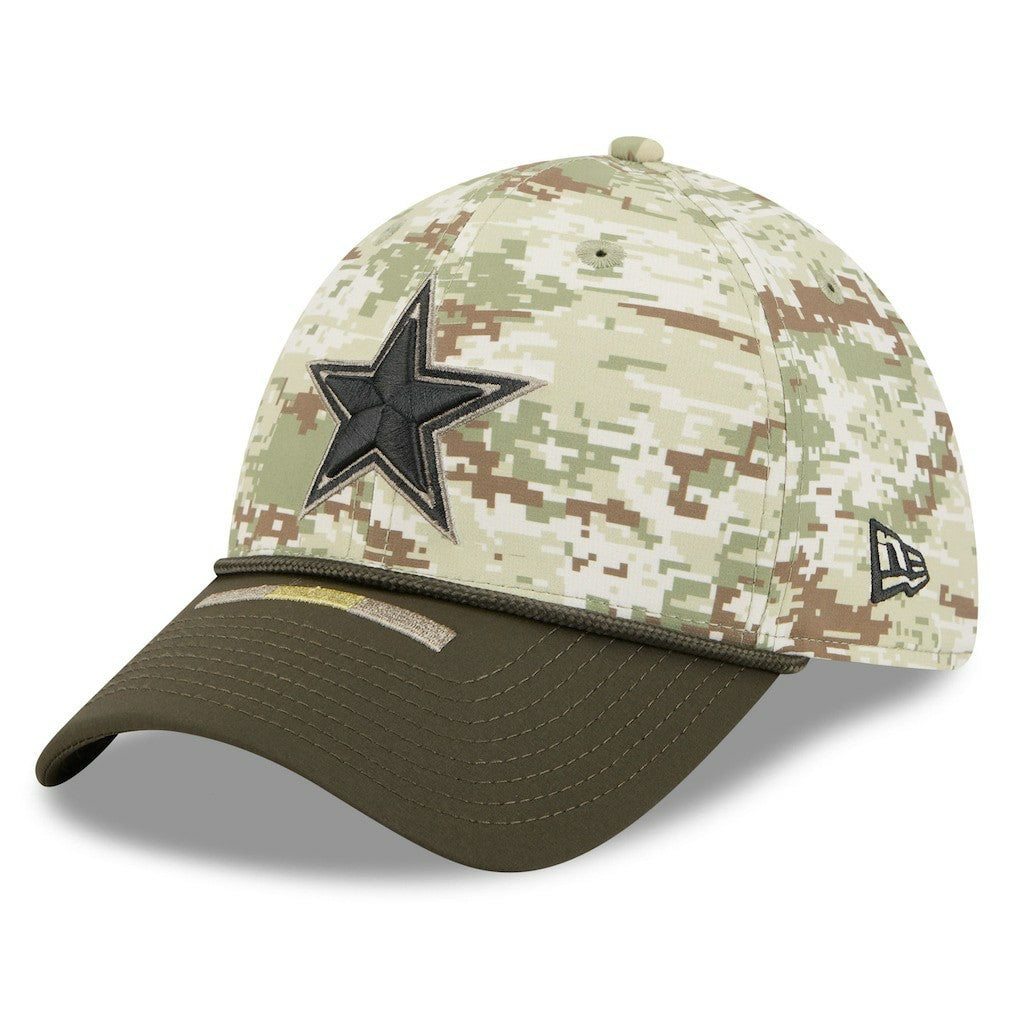 Dallas Cowboys New Era 2025 Salute to Service 39THIRTY Flex Hat