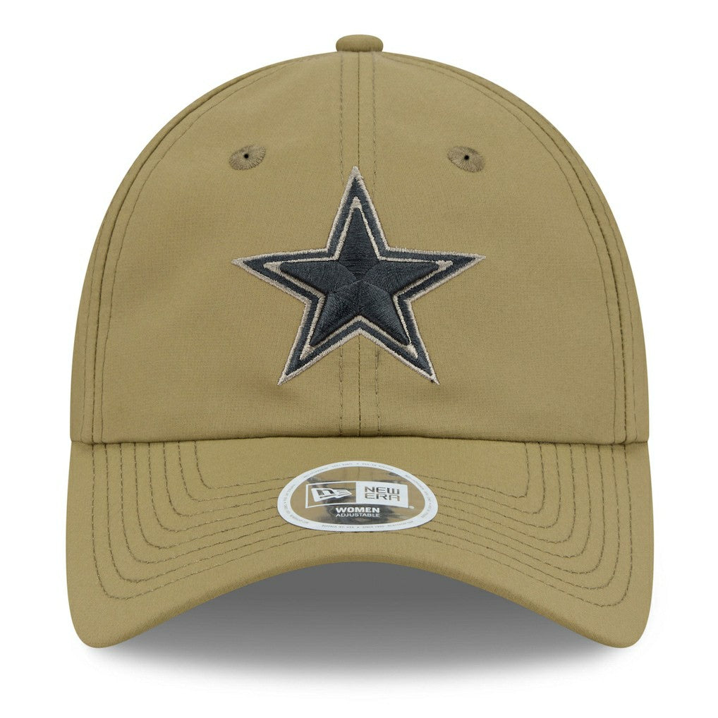 Dallas Cowboys New Era Women's 2025 Salute to Service Pony Tail Adjustable Hat