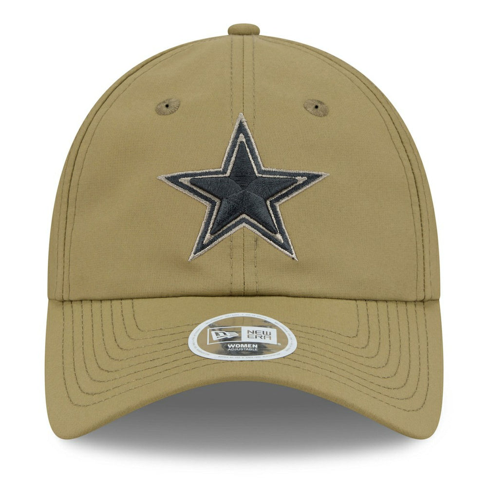 Dallas Cowboys New Era Women's 2025 Salute to Service Pony Tail Adjustable Hat