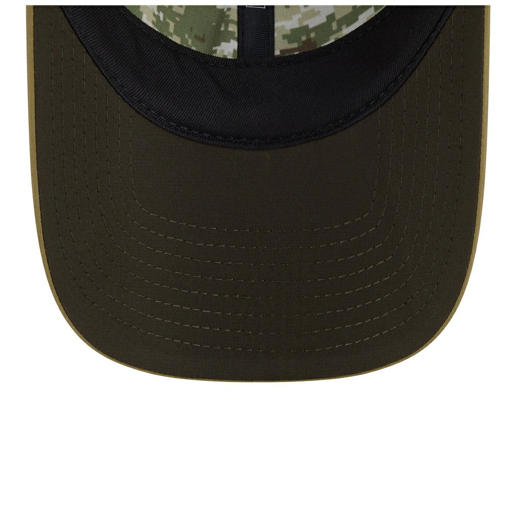 Dallas Cowboys New Era Women's 2025 Salute to Service Pony Tail Adjustable Hat