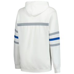 Detroit Lions Mitchell & Ness Women's Plus Size Head Coach Throwback Pullover Hoodie