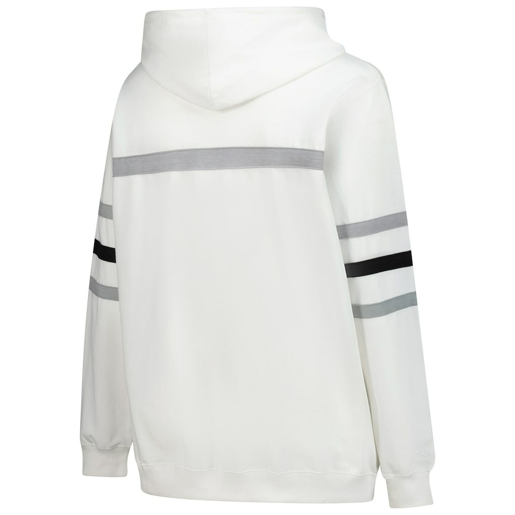 Pittsburgh Steelers Mitchell & Ness Women's Plus Size Head Coach Throwback Pullover Hoodie