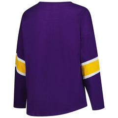 Minnesota Vikings Fanatics Women's Plus Size Redzone 3/4-Sleeve Scoop Neck T-Shirt