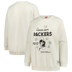 Green Bay Packers Mitchell & Ness Women's Plus Size Shooting Star Sweatshirt