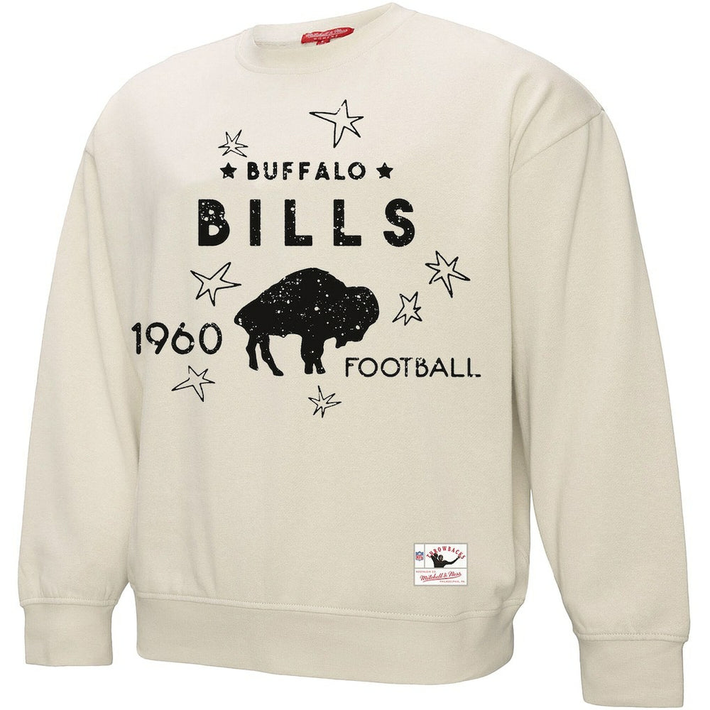Buffalo Bills Mitchell & Ness Women's Plus Size Shooting Star Sweatshirt