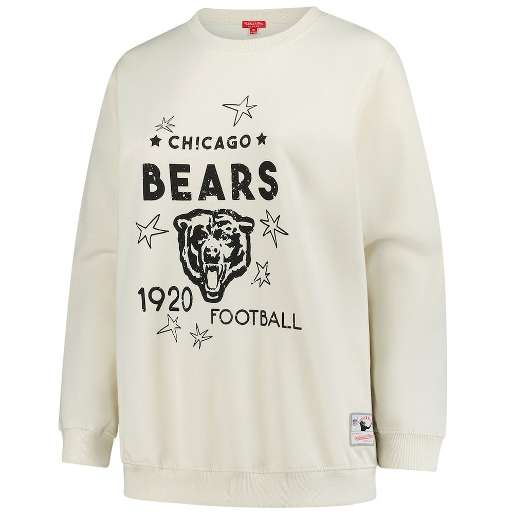Chicago Bears Mitchell & Ness Women's Plus Size Shooting Star Sweatshirt