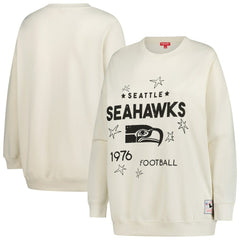 Seattle Seahawks Mitchell & Ness Women's Plus Size Shooting Star Sweatshirt