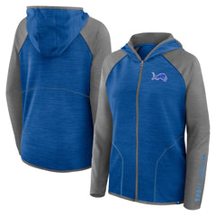Detroit Lions Fanatics Women's Plus Size End Around Pass Full-Zip Hoodie