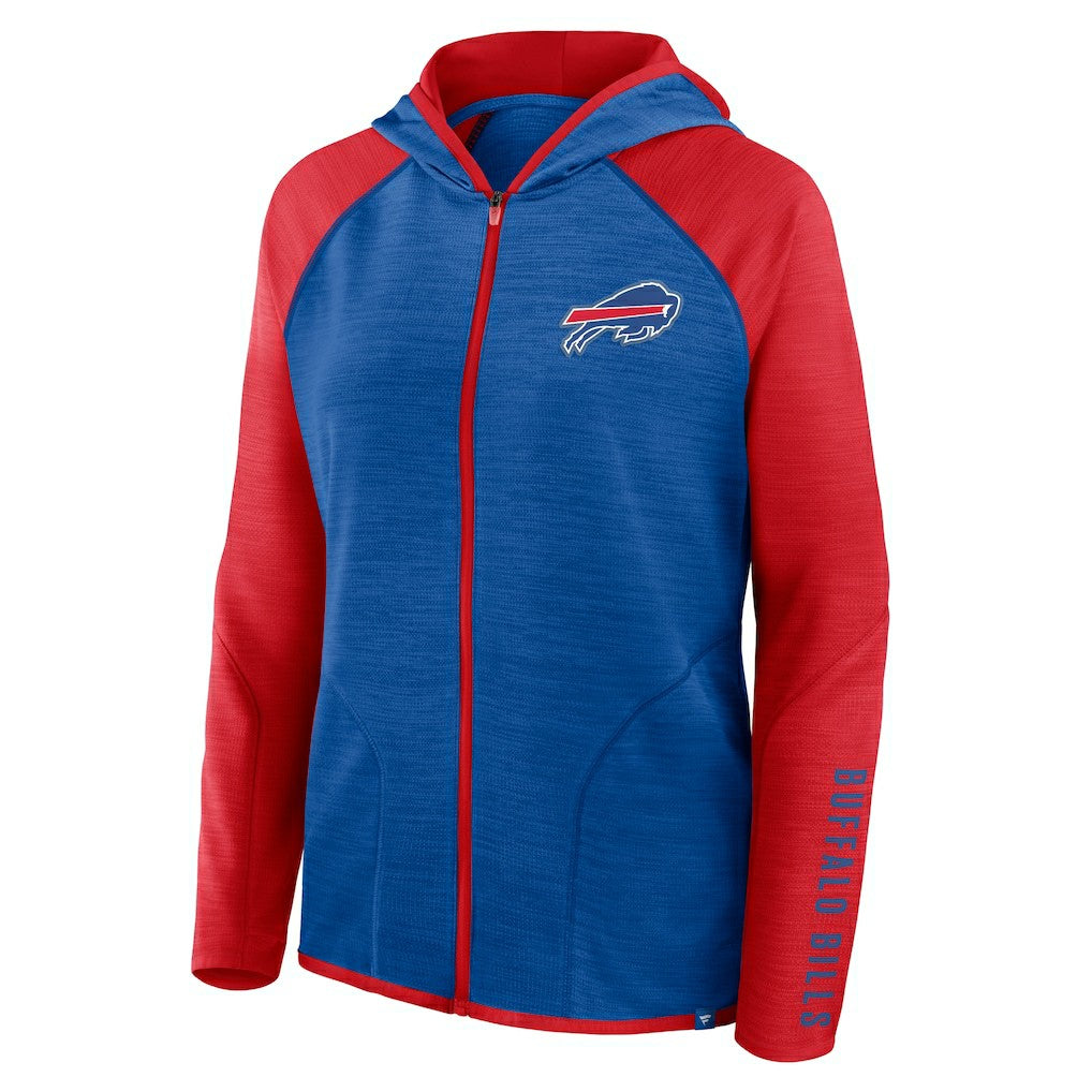 Buffalo Bills Fanatics Women's Plus Size End Around Pass Full-Zip Hoodie