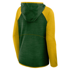 Green Bay Packers Fanatics Women's Plus Size End Around Pass Full-Zip Hoodie