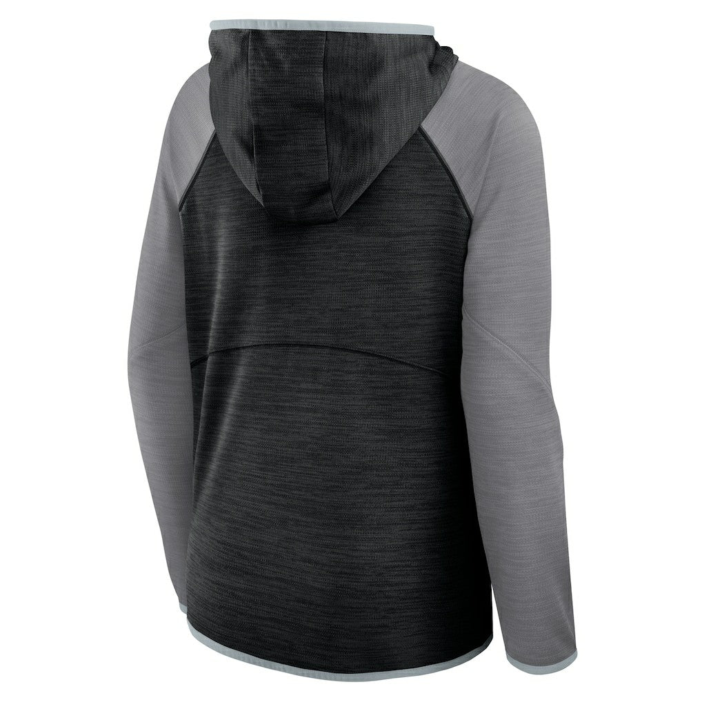 Las Vegas Raiders Fanatics Women's Plus Size End Around Pass Full-Zip Hoodie