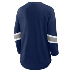 Dallas Cowboys Fanatics Women's Plus Size Redzone 3/4-Sleeve Scoop Neck T-Shirt