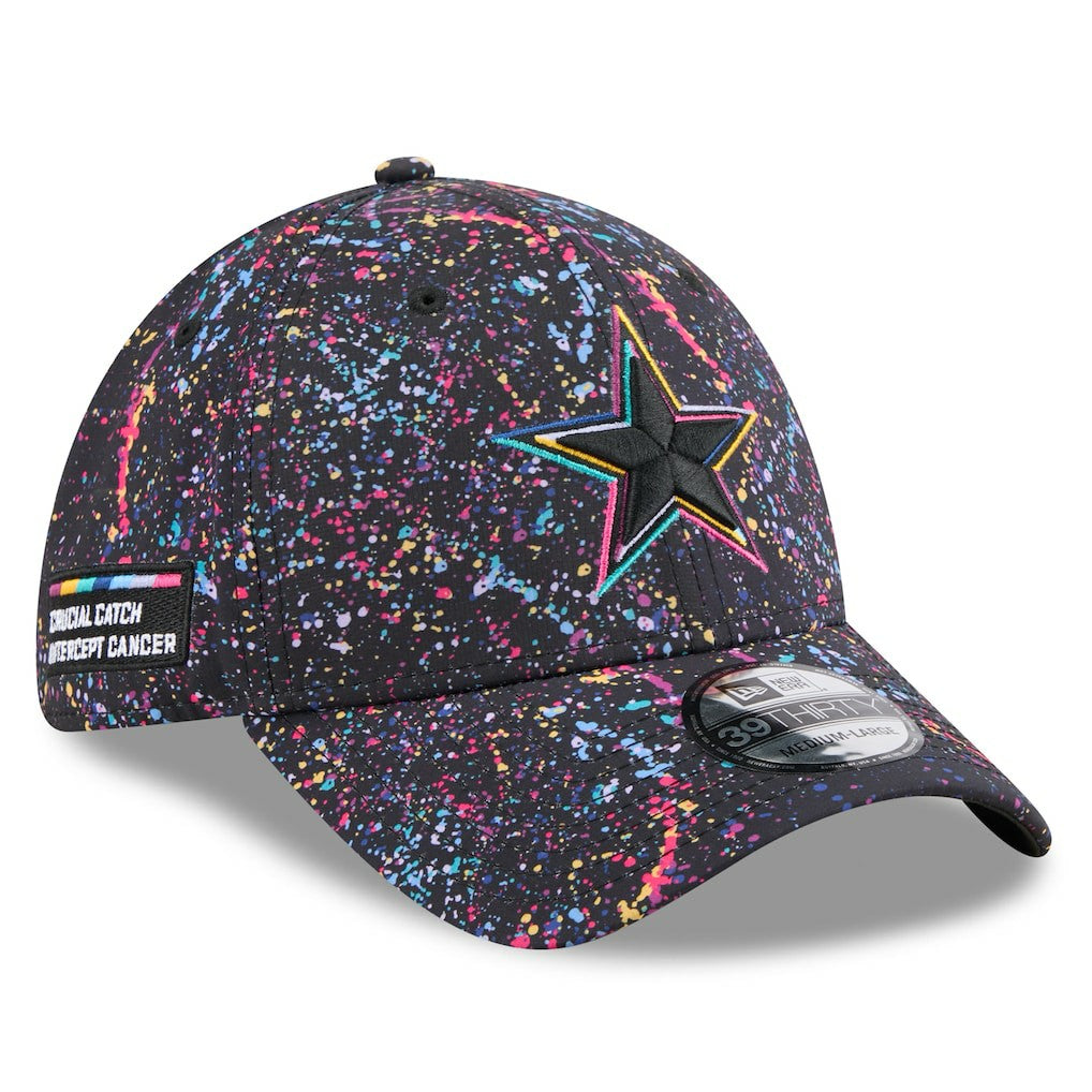 Dallas Cowboys New Era 2025 NFL Crucial Catch 39THIRTY Flex Hat
