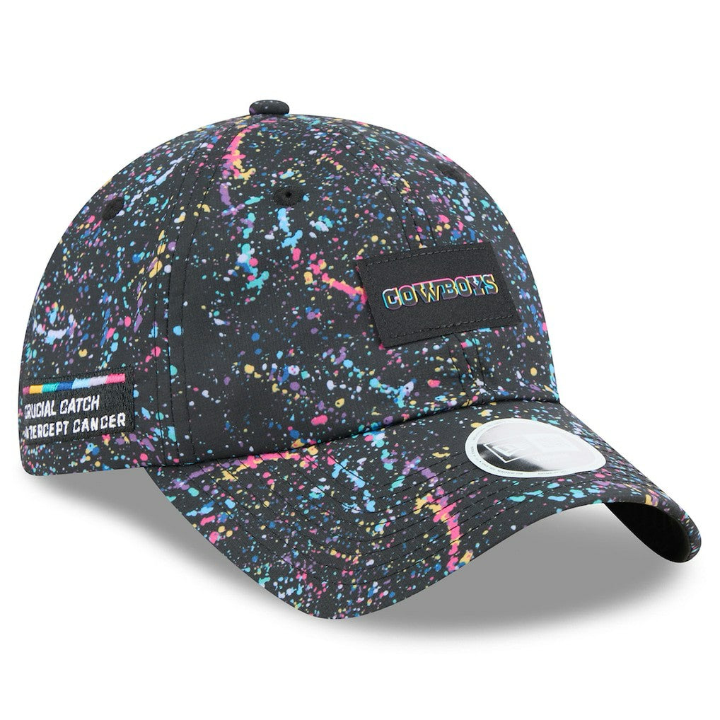 Dallas Cowboys New Era Women's 2025 NFL Crucial Catch Pony Tail Adjustable Hat