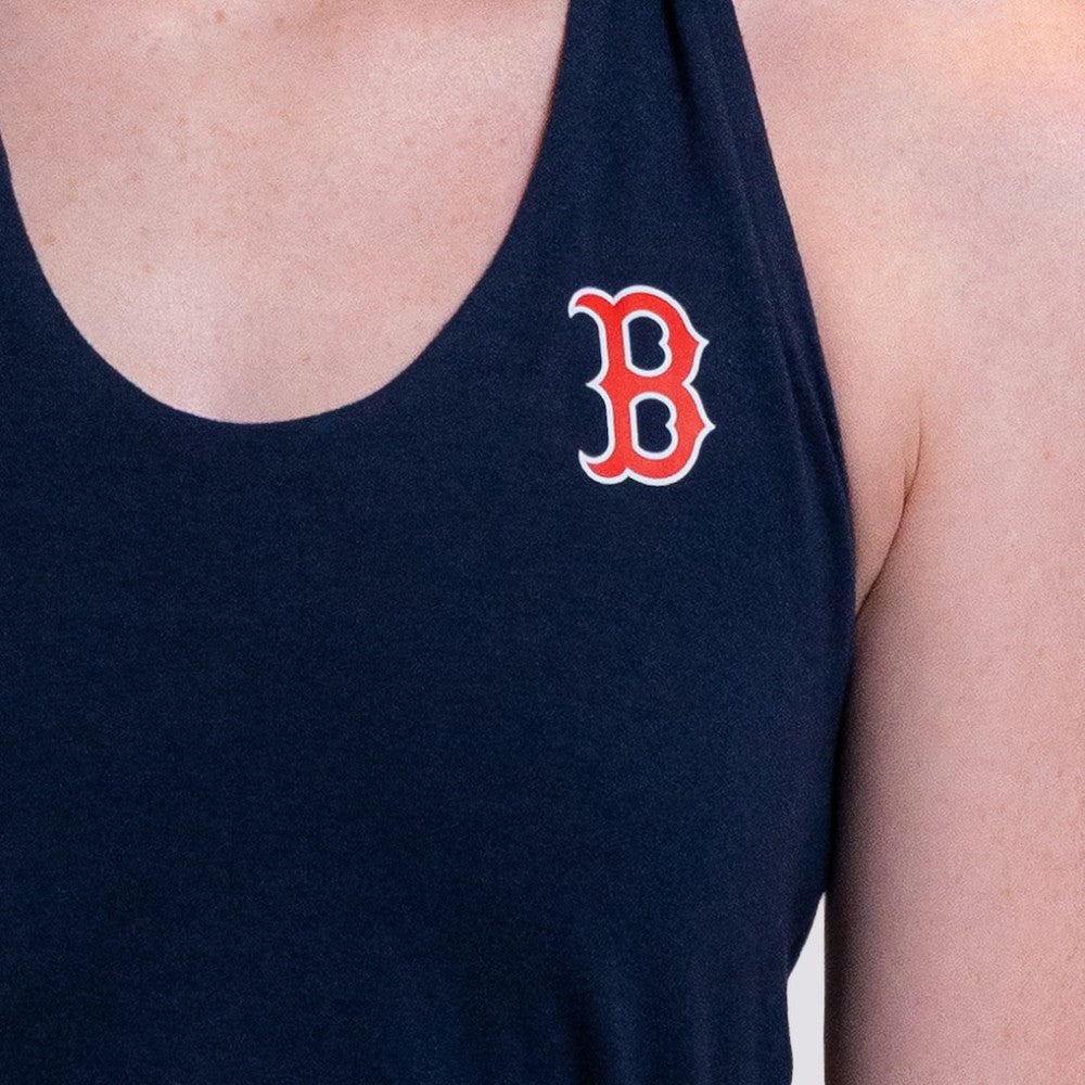 Boston Red Sox Lusso Women's Noelle V-Neck Tank Top | MLB US