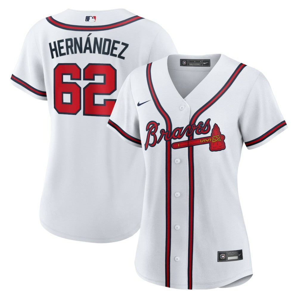 Daysbel Hernandez Atlanta Braves Nike Women's Home Replica Jersey | MLB Shop