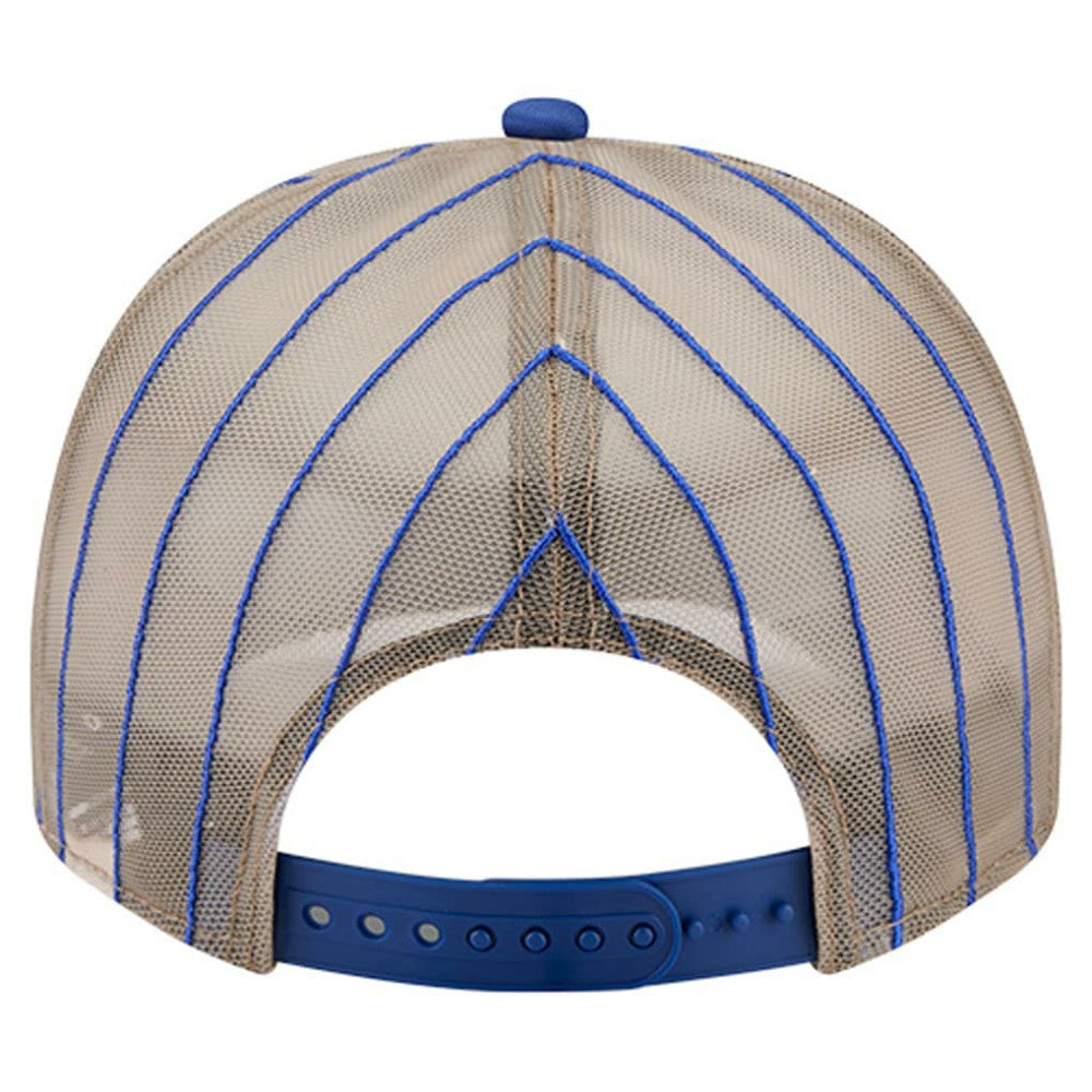 Texas Rangers New Era Vintage Arched Foam Front 9FIFTY A-Frame Adjustable Trucker Hat | MLB On Sale