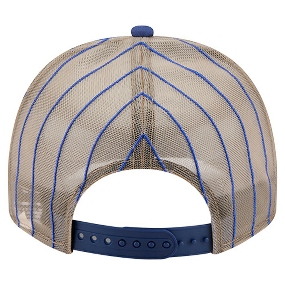 Los Angeles Dodgers New Era Vintage Arched Foam Front 9FIFTY A-Frame Adjustable Trucker Hat | MLB Sale