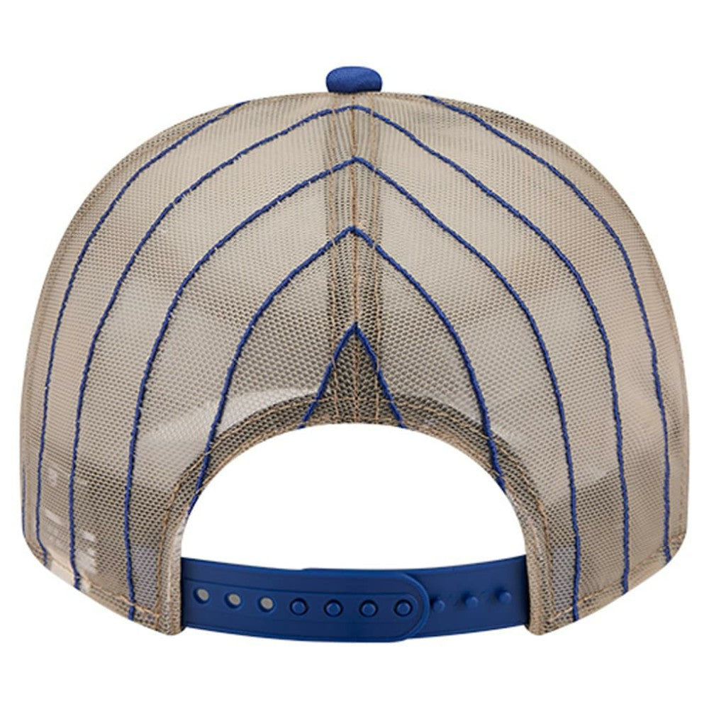 Chicago Cubs New Era Vintage Arched Foam Front 9FIFTY A-Frame Adjustable Trucker Hat | MLB Discount