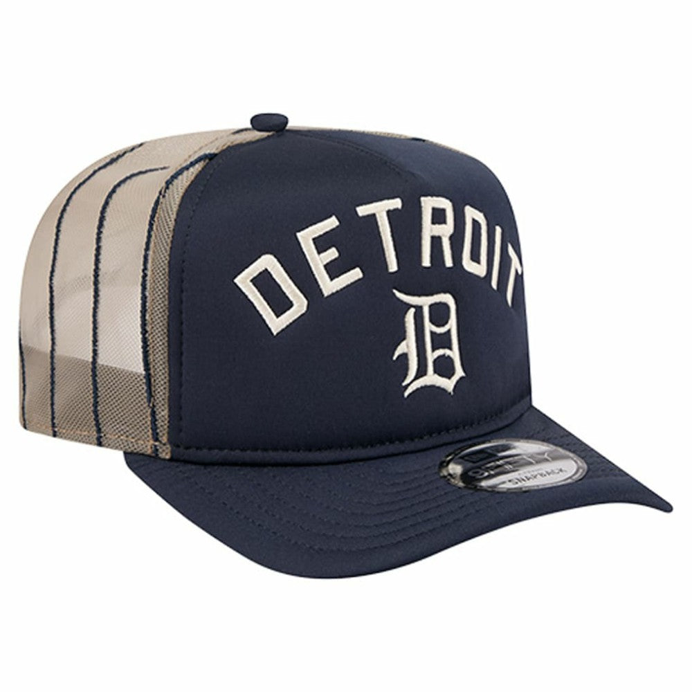 Detroit Tigers New Era Vintage Arched Foam Front 9FIFTY A-Frame Adjustable Trucker Hat | MLB Online