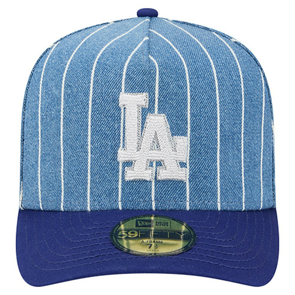 Los Angeles Dodgers New Era Parallel A-Frame 59FIFTY Fitted Hat | MLB Near me