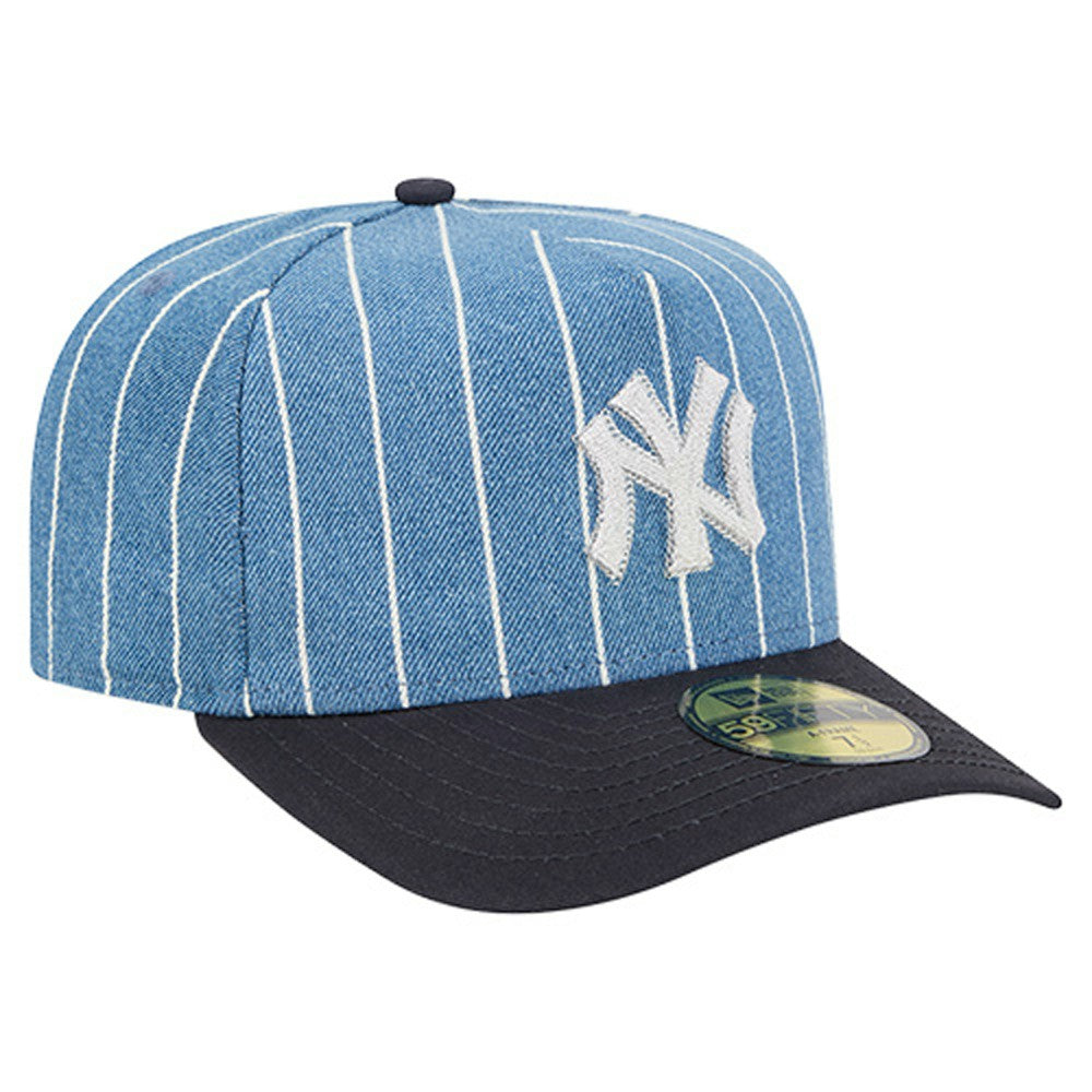 New York Yankees New Era Parallel A-Frame 59FIFTY Fitted Hat | MLB Discount