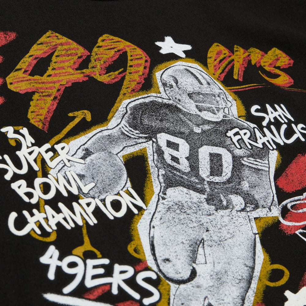 San Francisco 49ers Mitchell & Ness Jerry Rice  Chalked Up Player Graphic T-Shirt