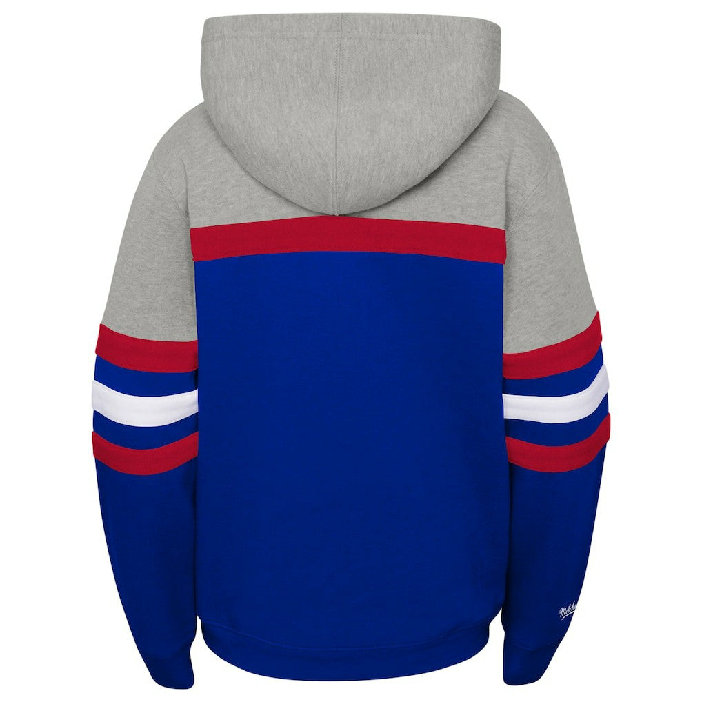 Buffalo Bills Mitchell & Ness Youth Throwback Head Coach Pullover Hoodie