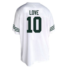 Green Bay Packers Fanatics Jordan Love  Women's Plus Size Fashion Jersey