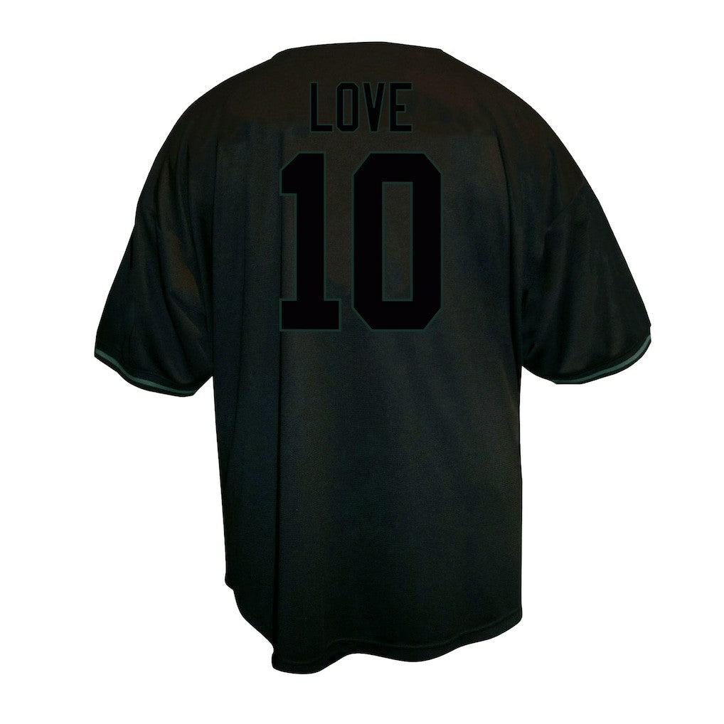 Green Bay Packers Fanatics Jordan Love  Big & Tall Baseball Button-Up Shirt