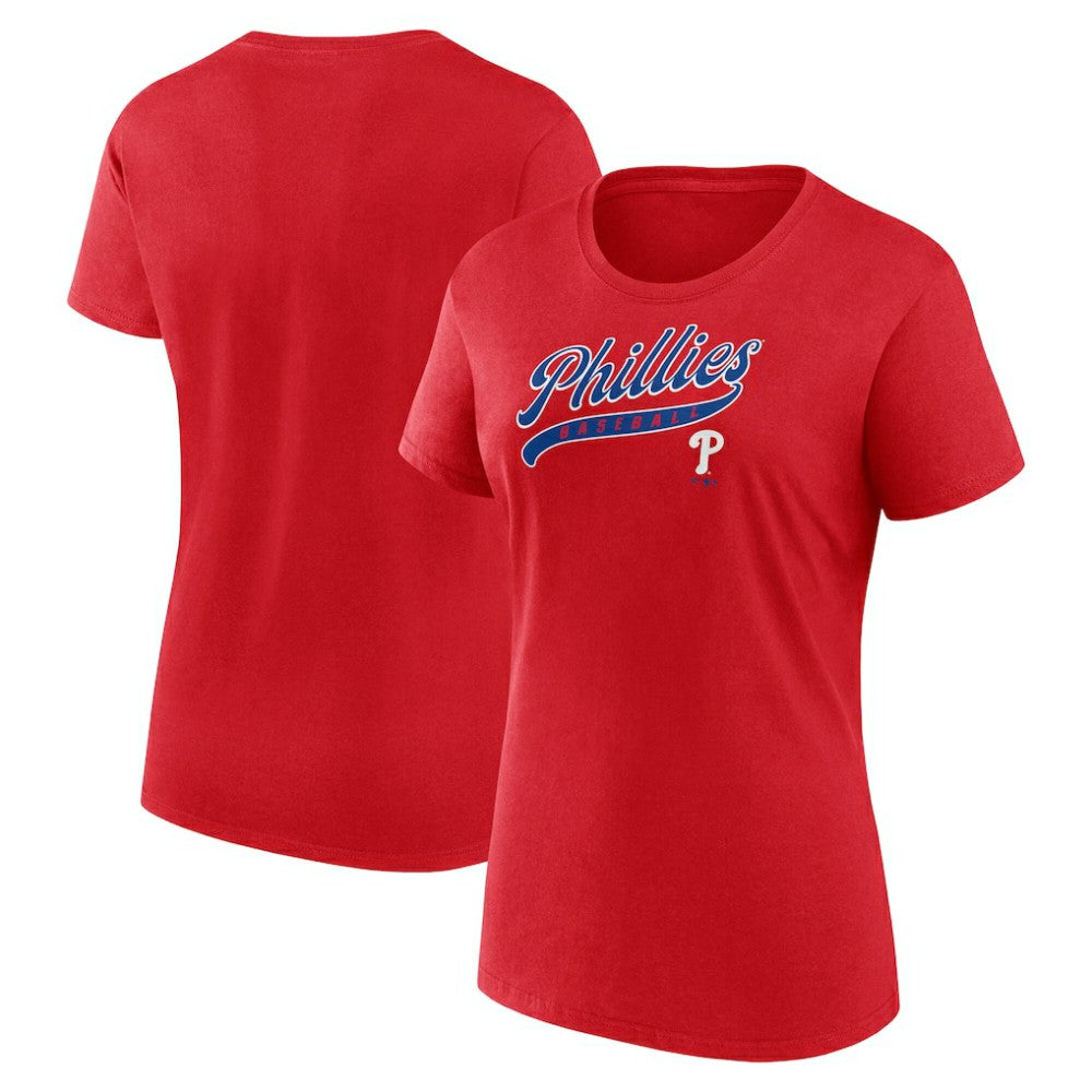 Philadelphia Phillies Fanatics Women's Start To Finish T-Shirt | MLB New