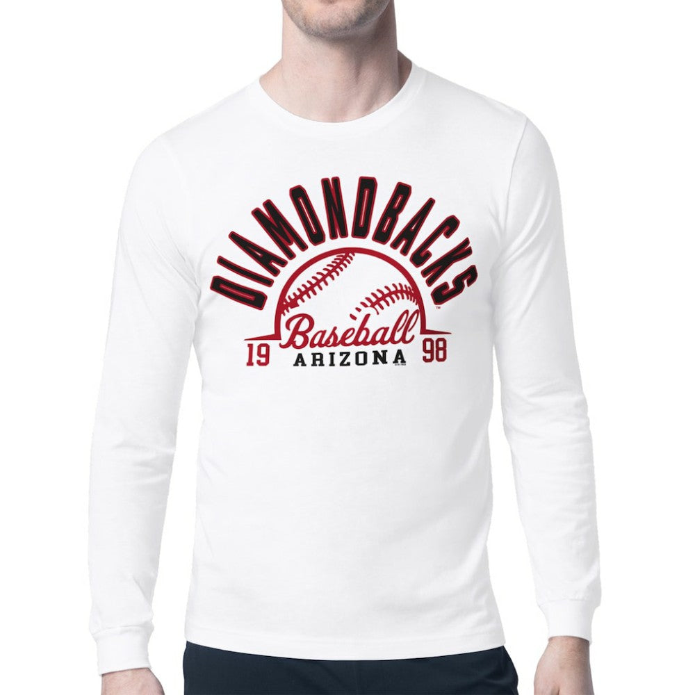 Arizona Diamondbacks Starter Half Ball Team Graphic Long Sleeve T-Shirt | MLB On Sale