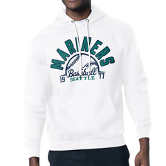 Seattle Mariners Starter Half Ball Team Graphic Pullover Hoodie | MLB Sale