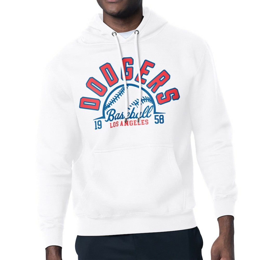 Los Angeles Dodgers Starter Half Ball Team Graphic Pullover Hoodie | MLB Online
